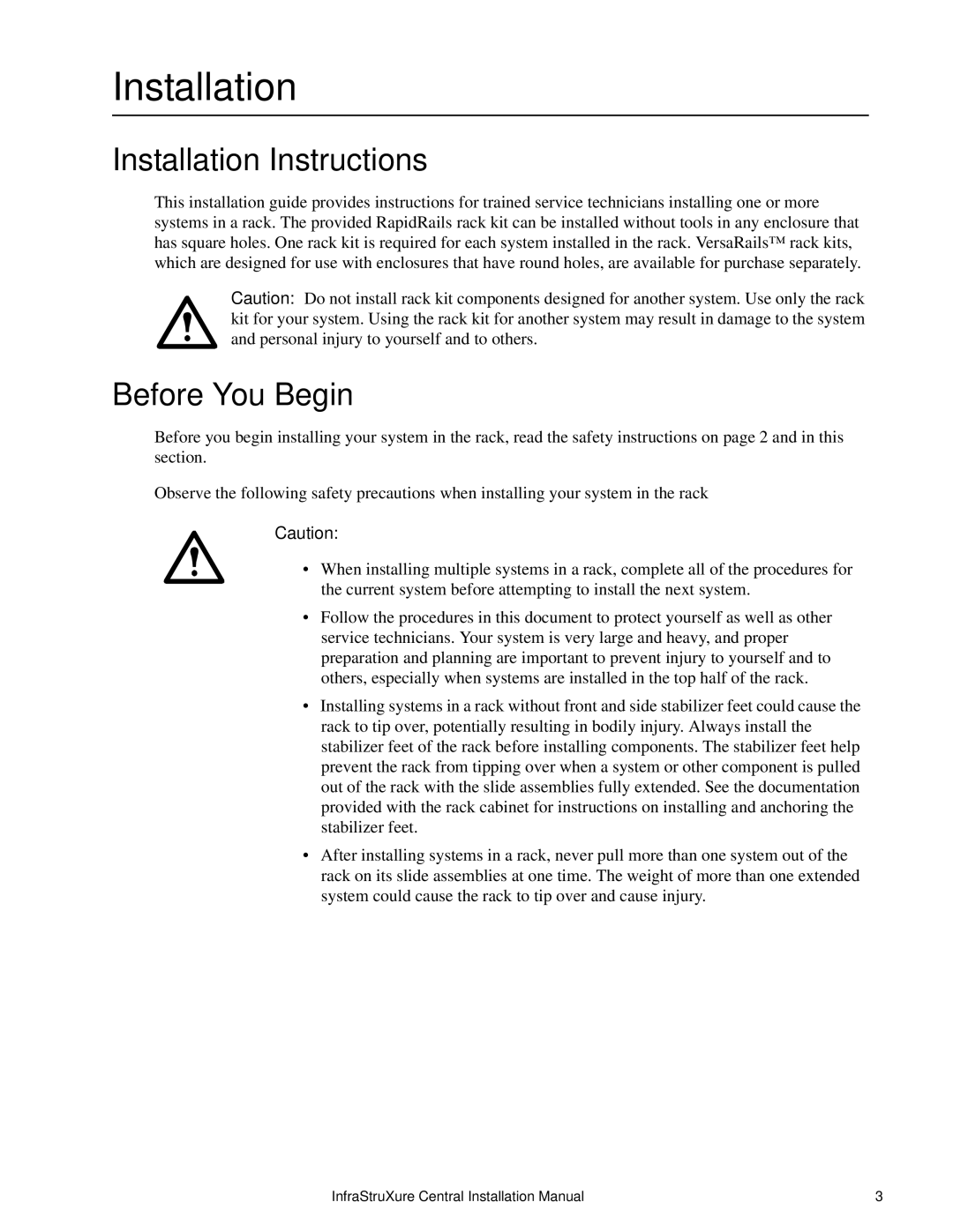 APC AP9475, AP9470, AP9465 installation manual Installation Instructions, Before You Begin 