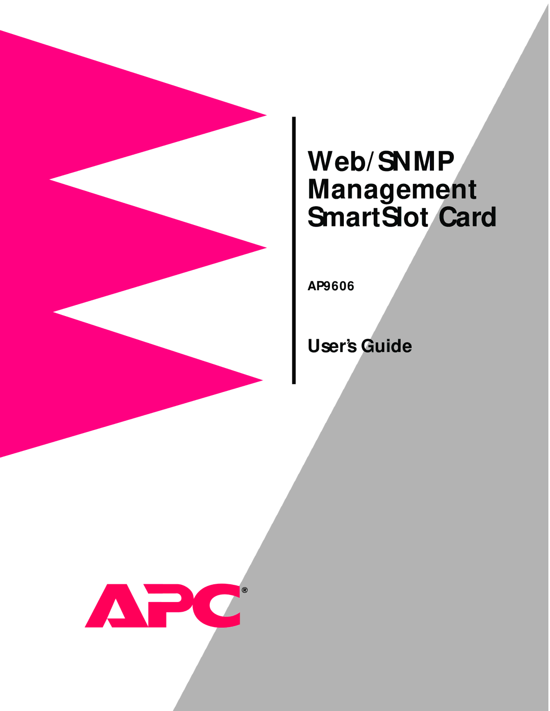 APC AP9606 manual Title 