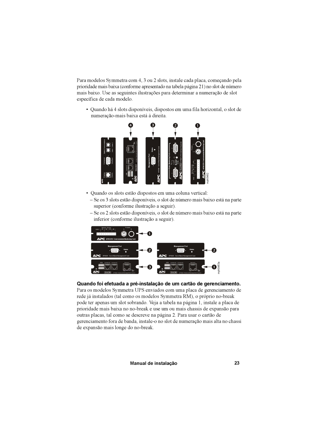 APC AP9630, AP9631 manual Mph0463a 