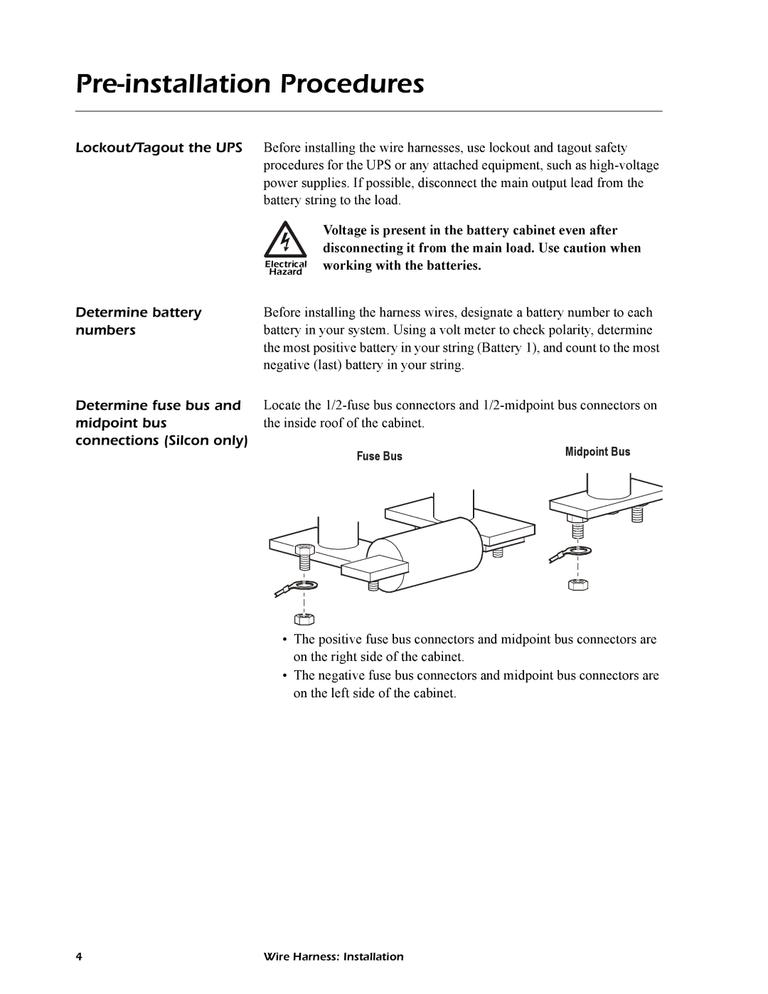 APC AP9926, AP9924, AP9927 manual Pre-installation Procedures, Determine battery, Numbers 