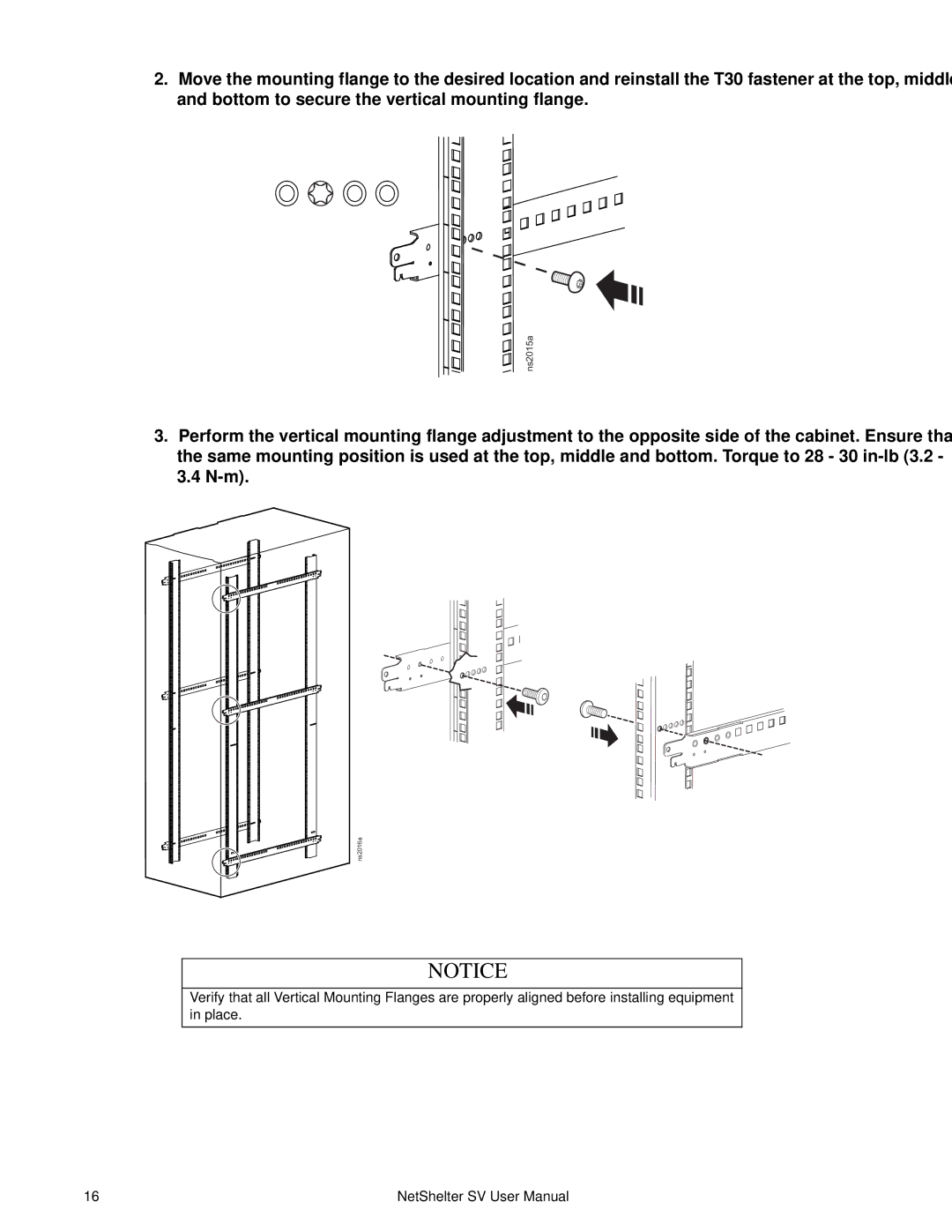 APC AR2400 user manual Ns2015a 