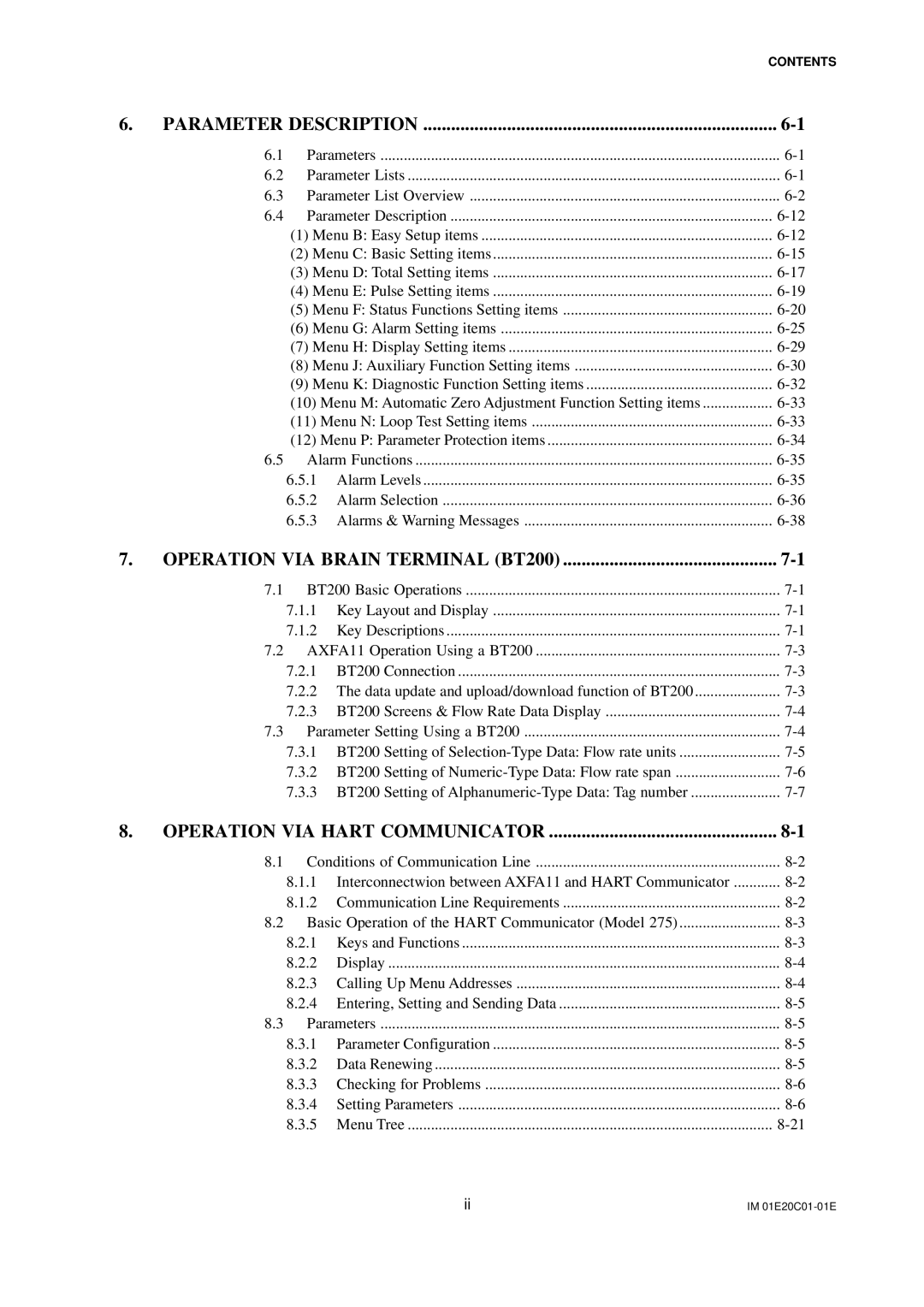 APC AXFA11G user manual Operation VIA Hart Communicator 