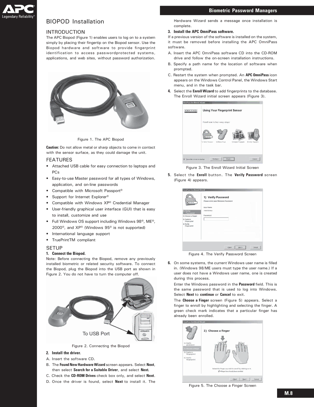 APC BIOM34-EC user manual Biopod Installation 