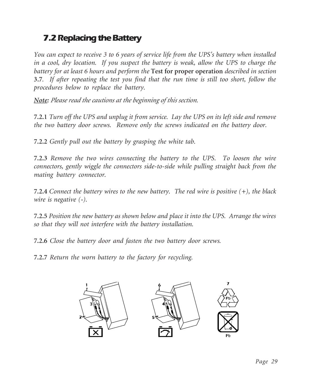 APC BK600EI, BK400EI, BK250EI user manual 2ReplacingtheBattery 