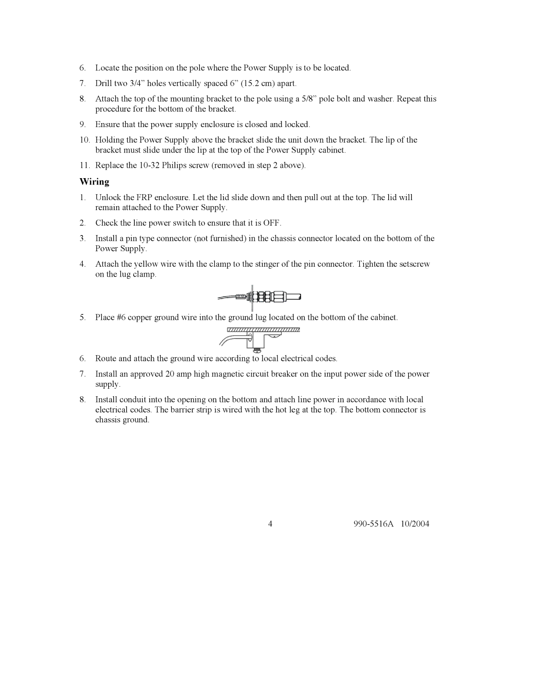 APC CTFRP user manual Wiring 