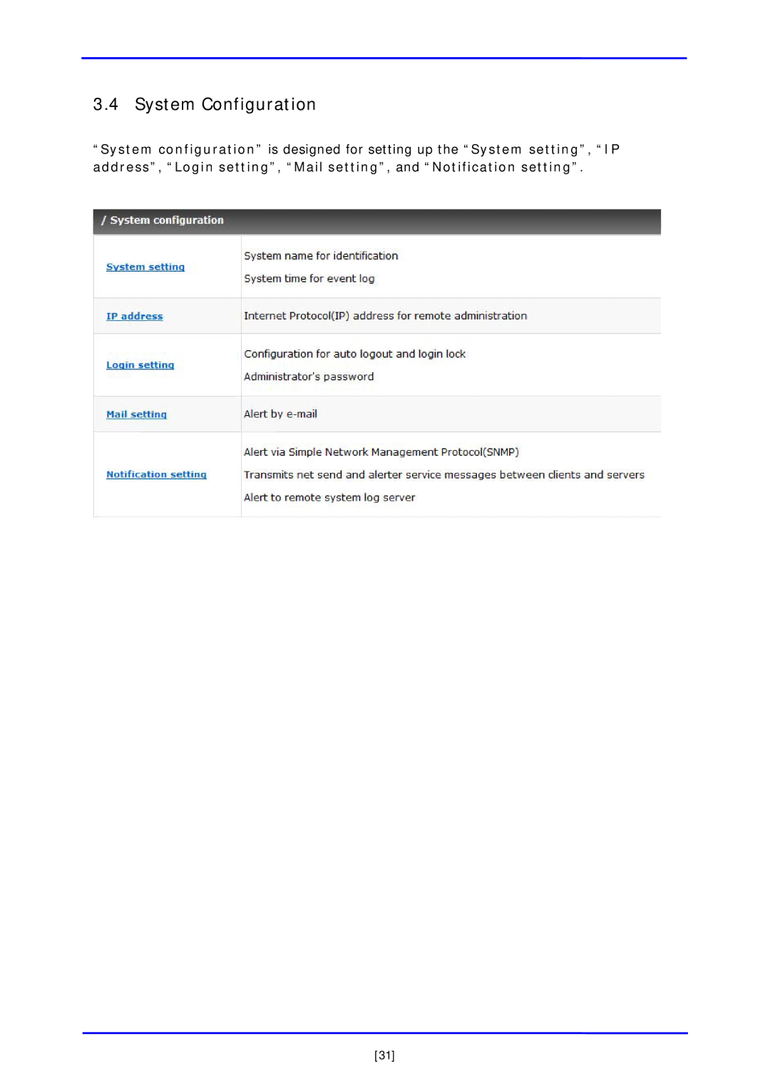 APC iSCSI SATA II installation and configuration manual System Configuration 