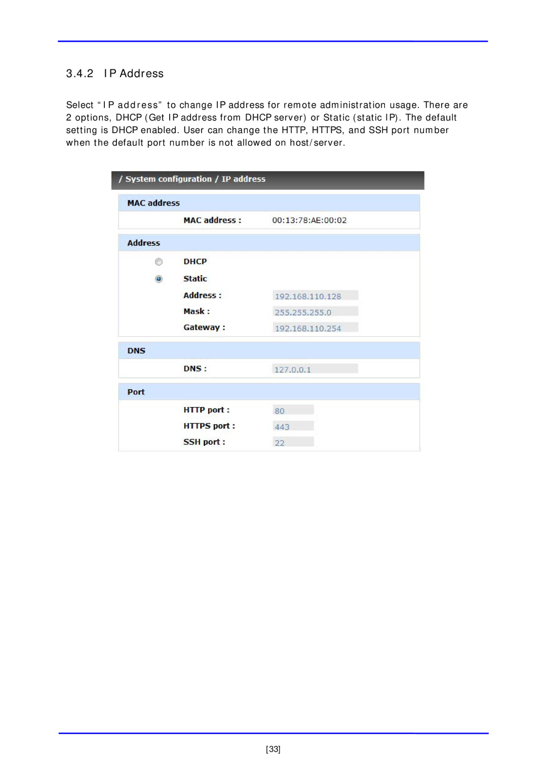 APC iSCSI SATA II installation and configuration manual IP Address 