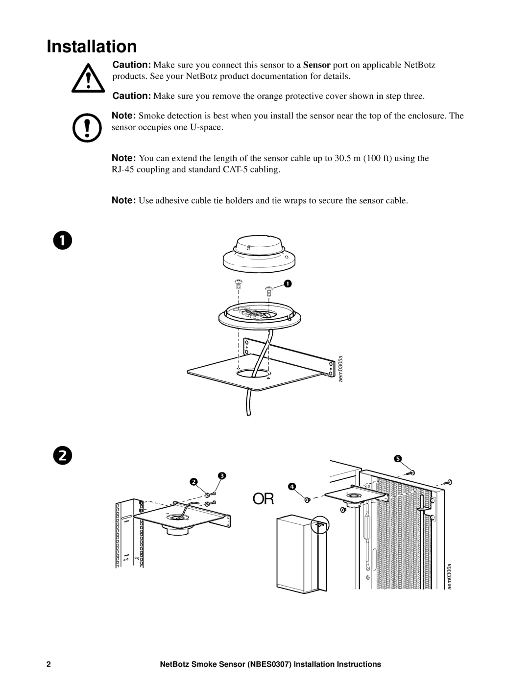 APC NBES0307 installation instructions Installation 