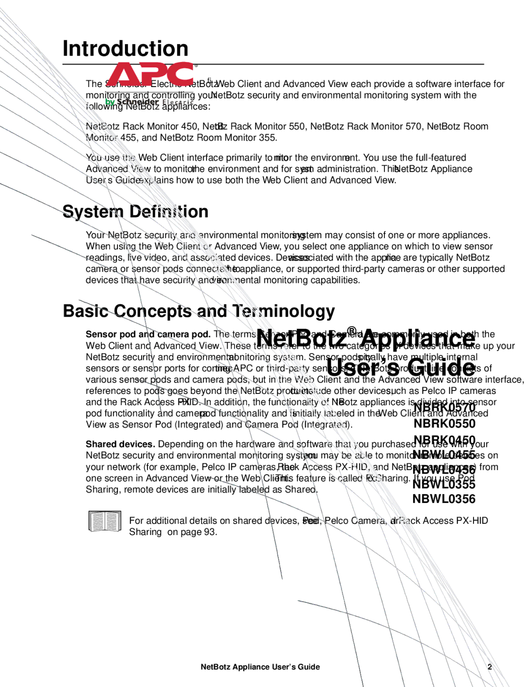 APC NBRK0550, NBRK0450, NBRK0570 manual Introduction, System Definition, Basic Concepts and Terminology 