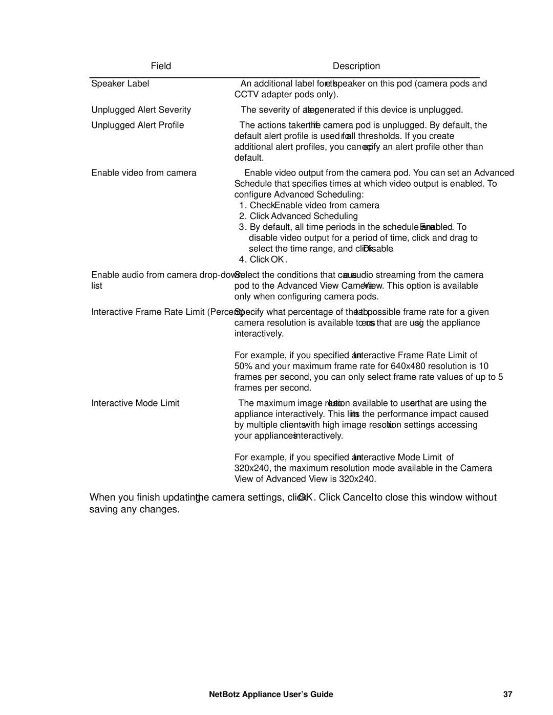 APC NBRK0570, NBRK0550, NBRK0450 manual Check Enable video from camera 