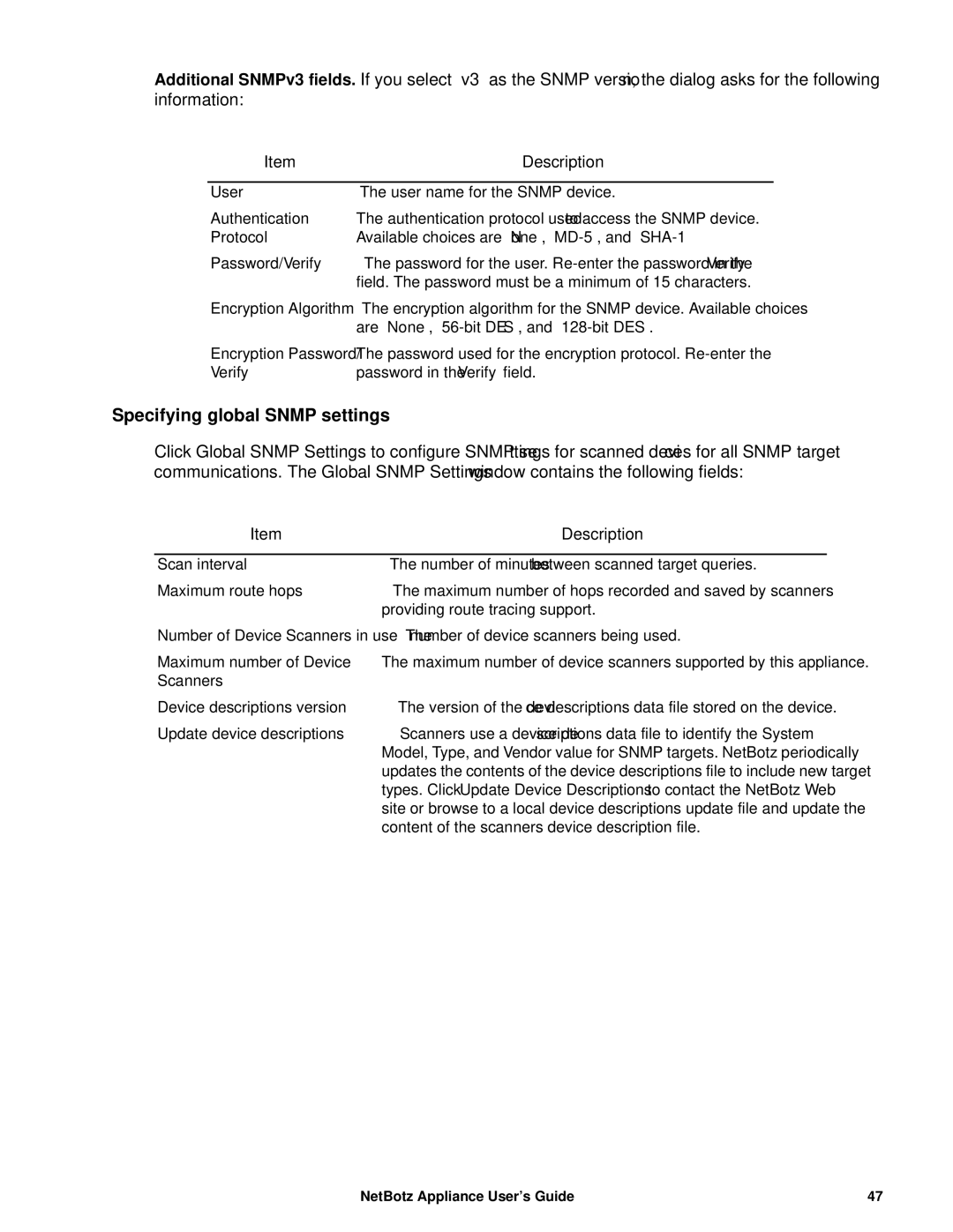 APC NBRK0550, NBRK0450, NBRK0570 manual Specifying global Snmp settings 