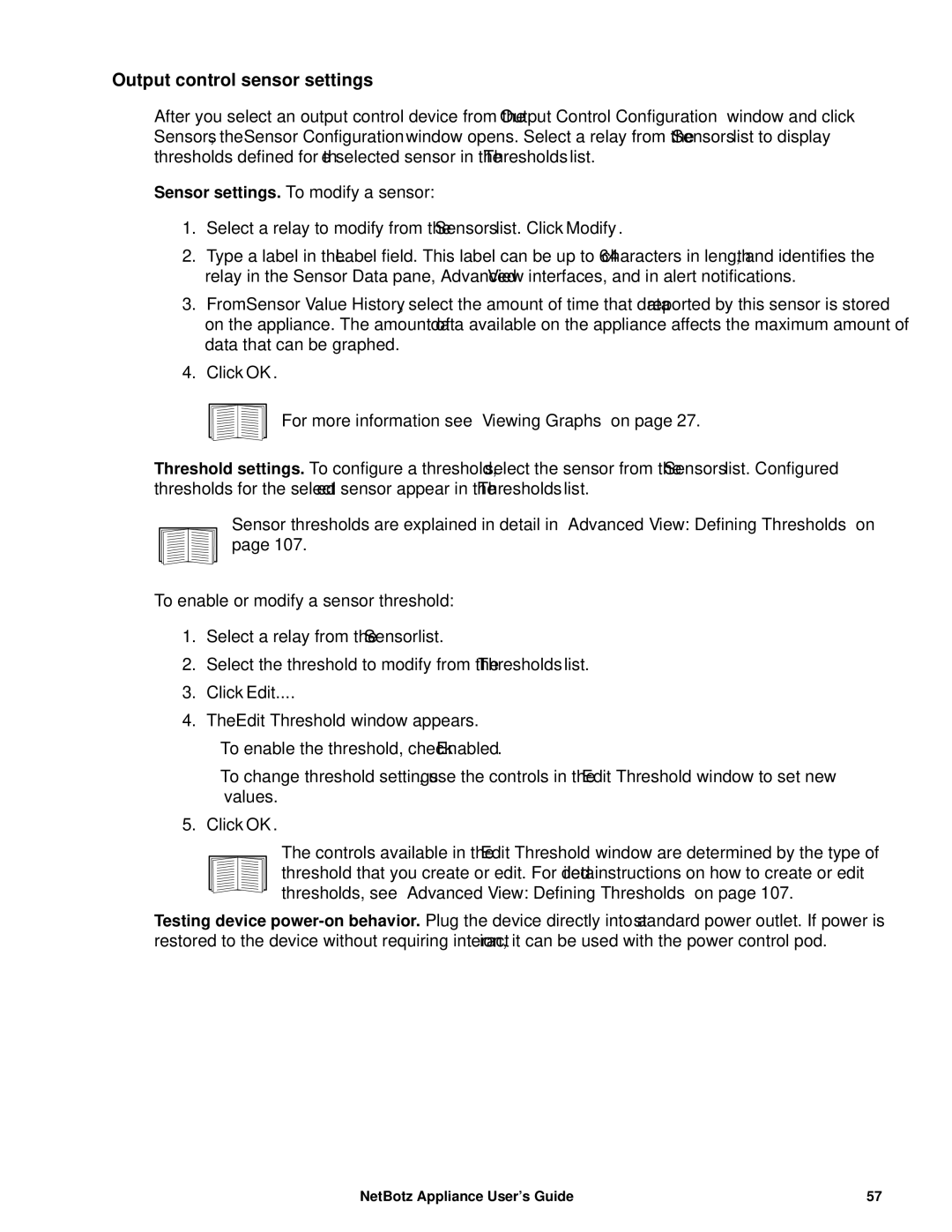 APC NBRK0450, NBRK0550, NBRK0570 manual Output control sensor settings 