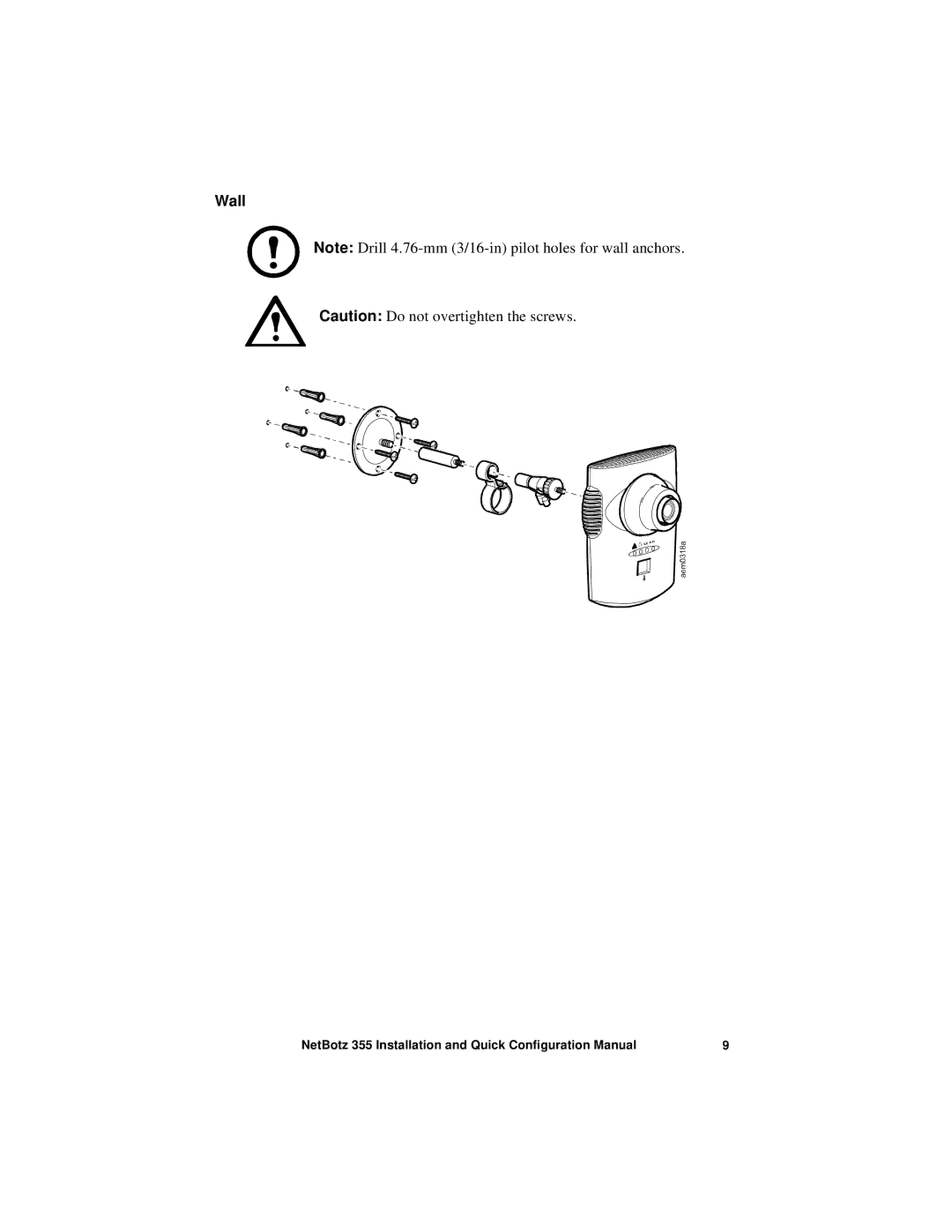 APC NBWL0356, NBWL0355 configurationmanual Wall 