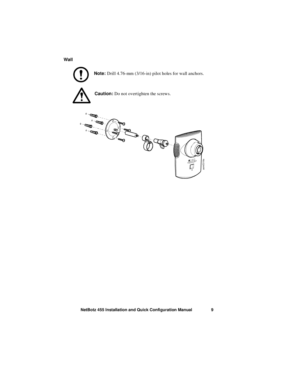 APC NBWL0456, NBWL0455 configurationmanual Wall 