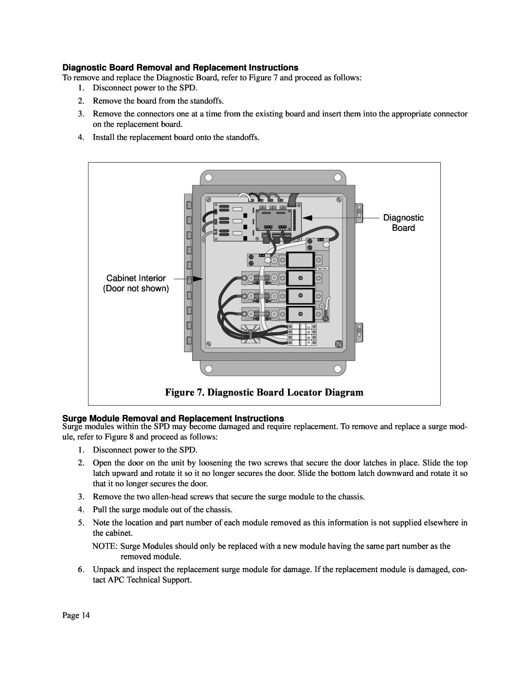 APC PM4 user manual Ljxuhldjqrvwlf%Rdug/Rfdwruldjudp, Diagnostic Board Removal and Replacement Instructions, 1875$ 