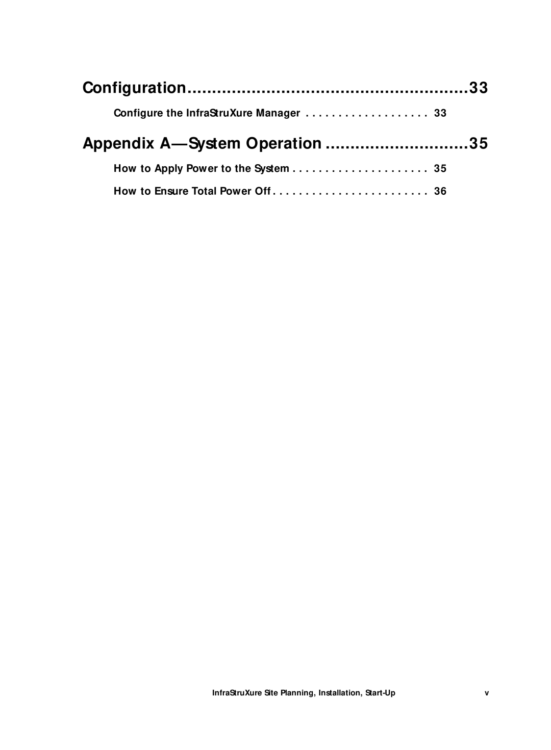 APC Power Supply manual Configuration 