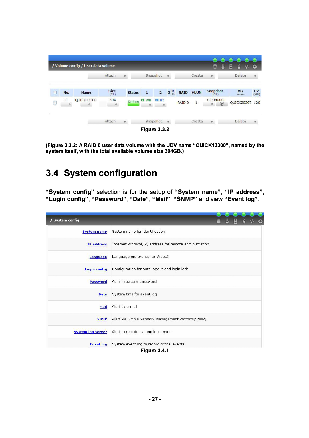 APC SCSI-SATA II manual System configuration 