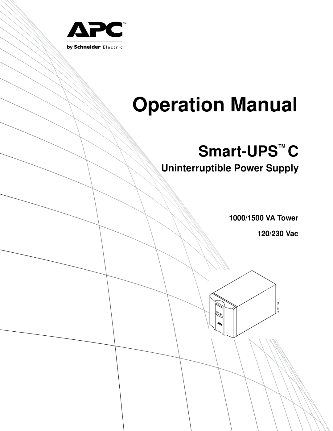 APC SMC1500, SMC1000 operation manual Smart-UPSC 