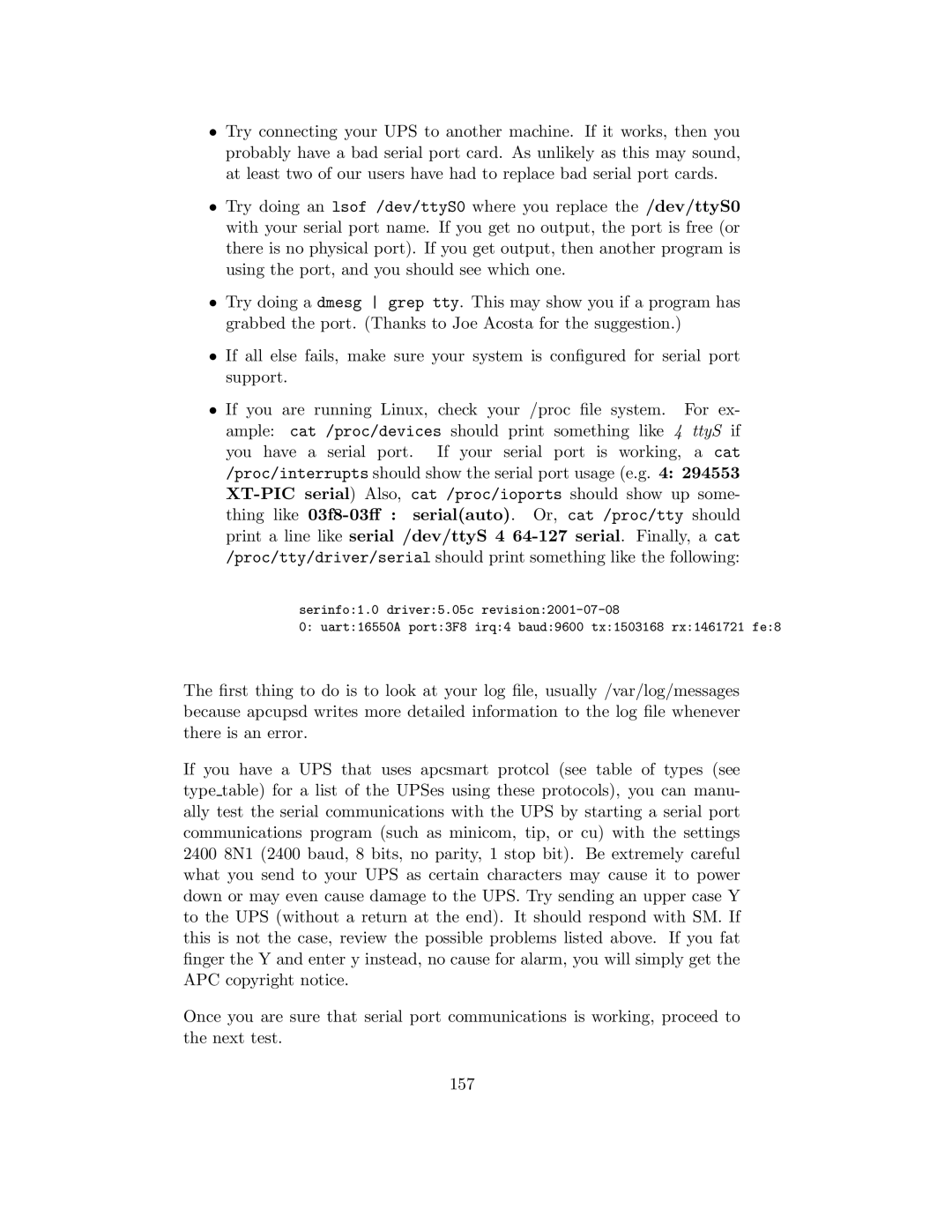 APC UPS control system manual 