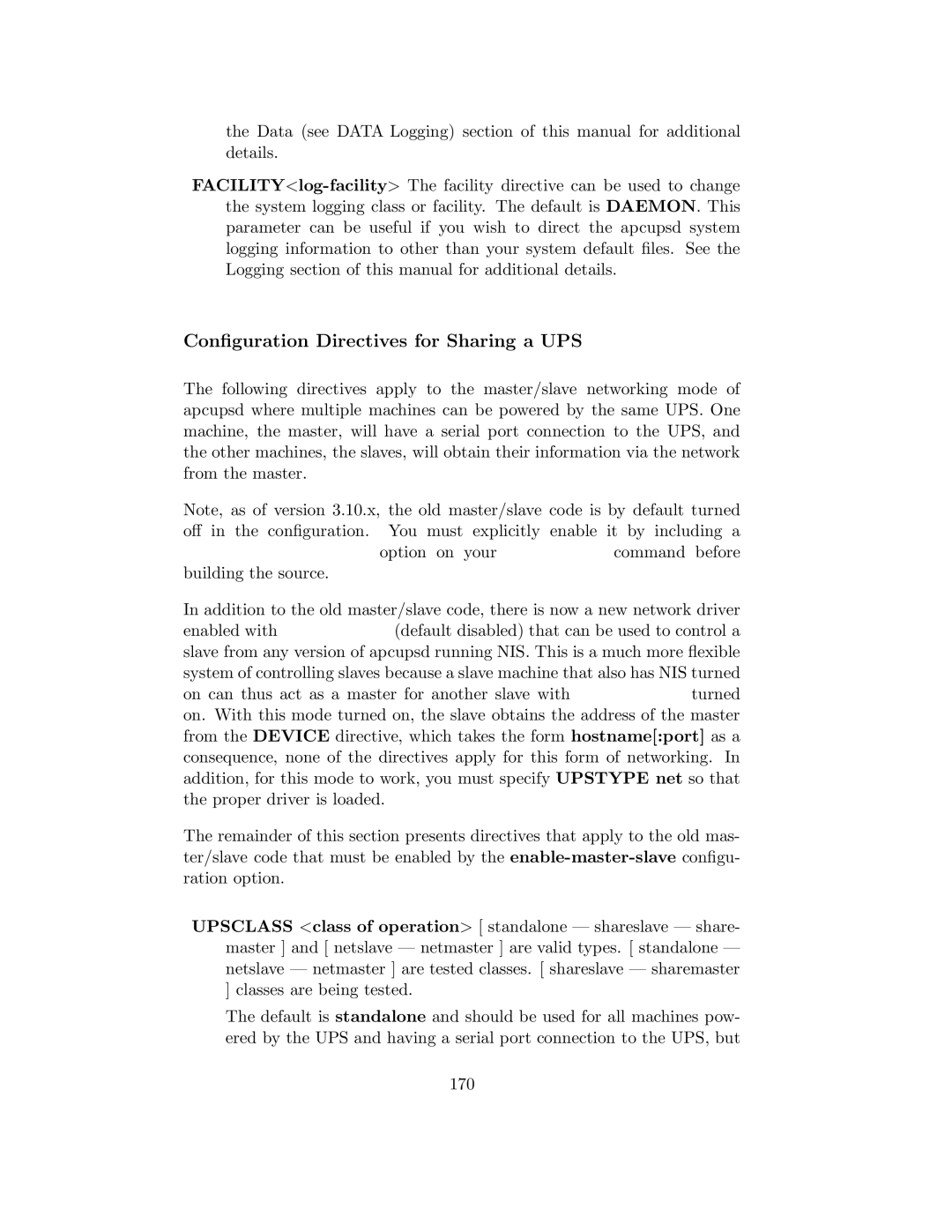 APC UPS control system manual Conﬁguration Directives for Sharing a UPS 