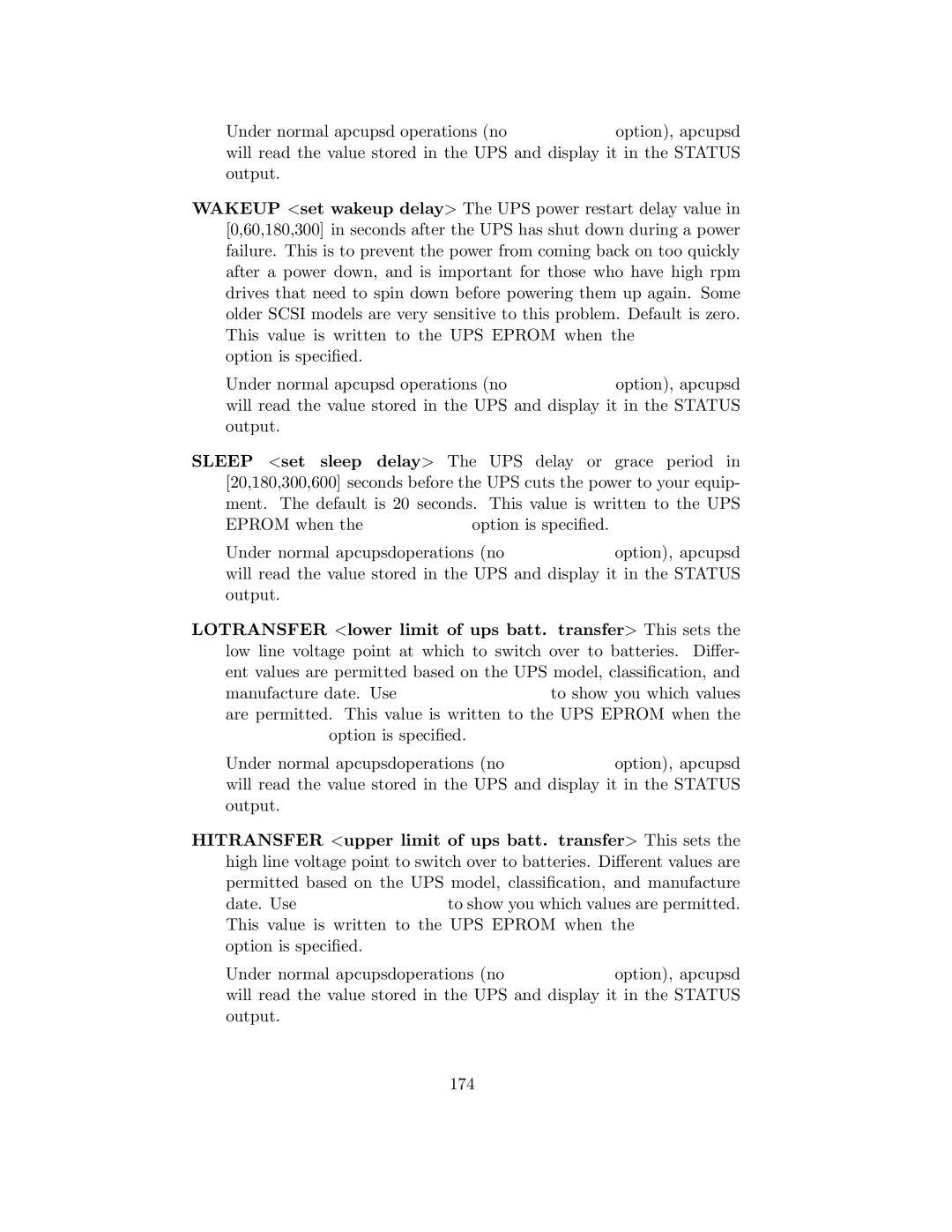 APC UPS control system manual 