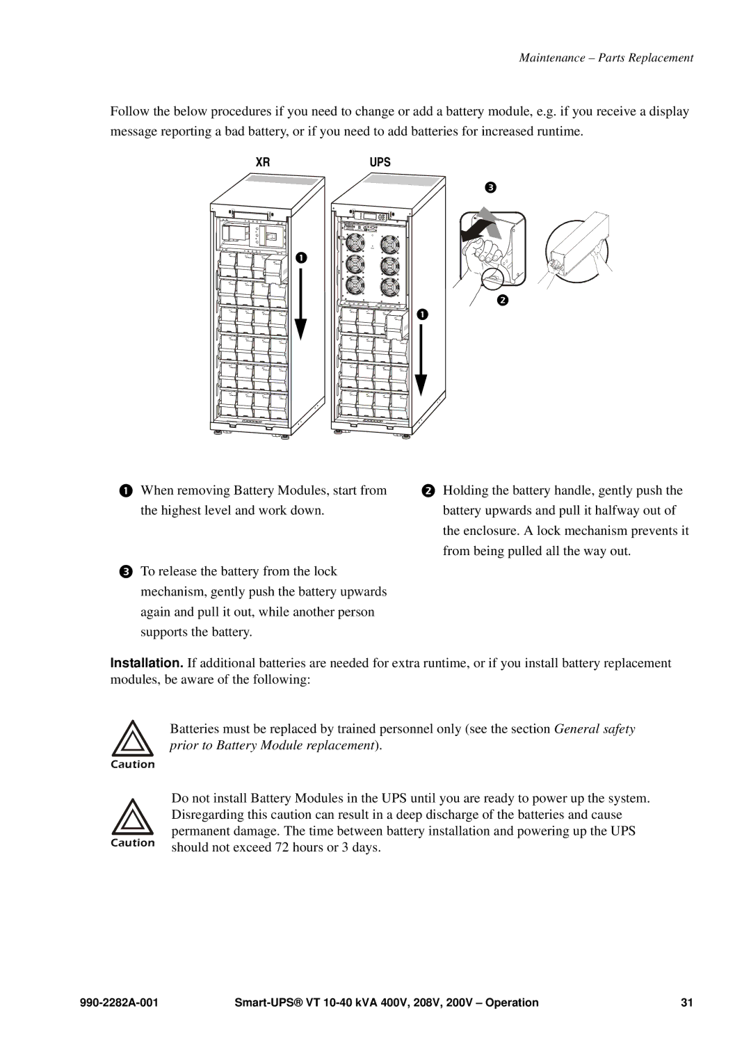 APC VT manual Xrups 