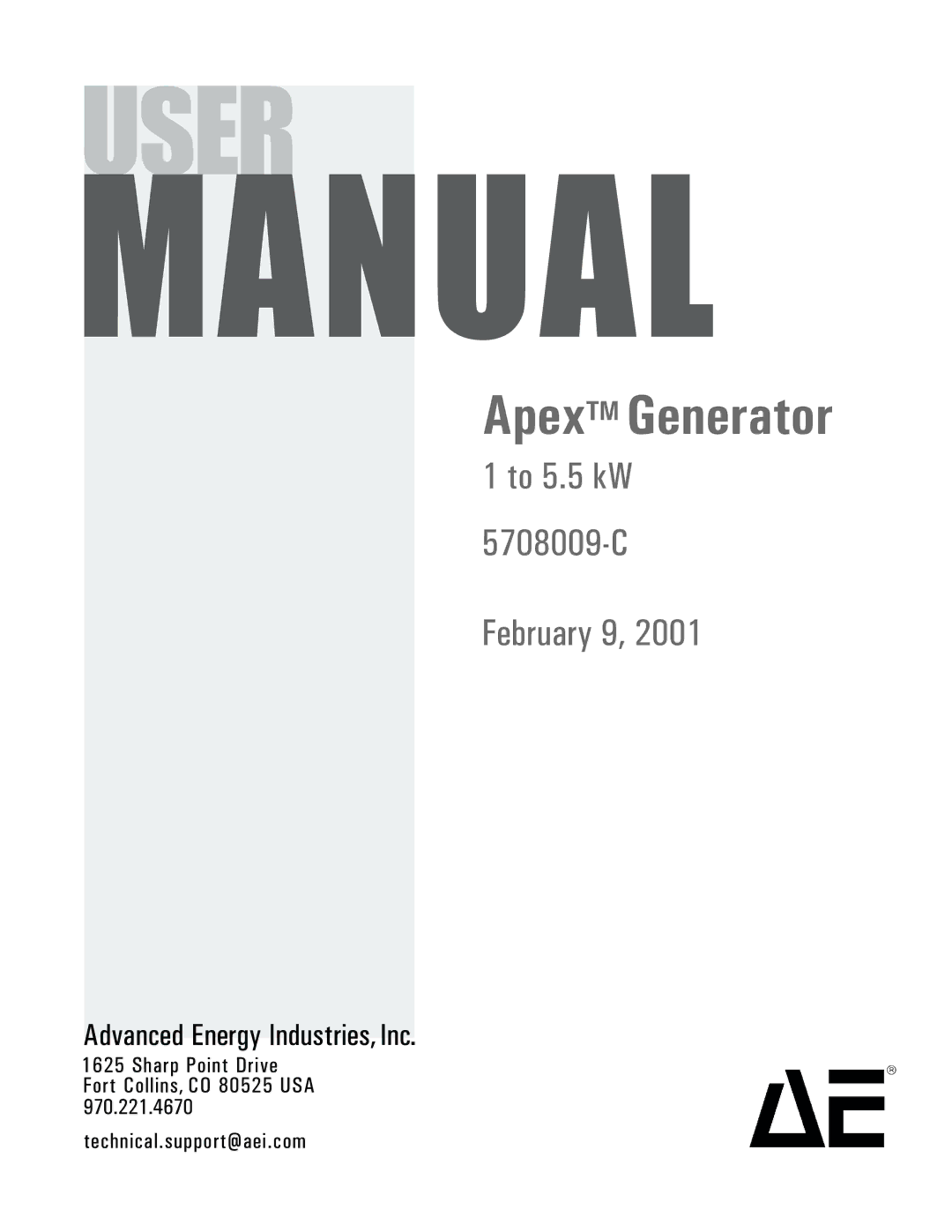 Apex Digital 5708009-C manual Manual 