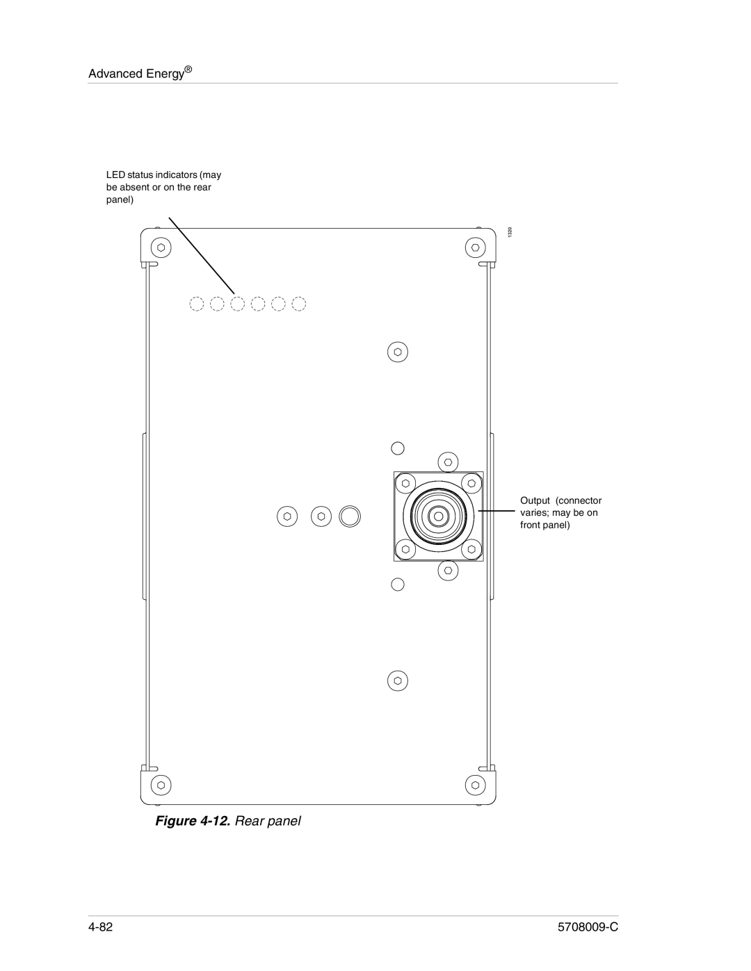 Apex Digital 5708009-C manual Rear panel 