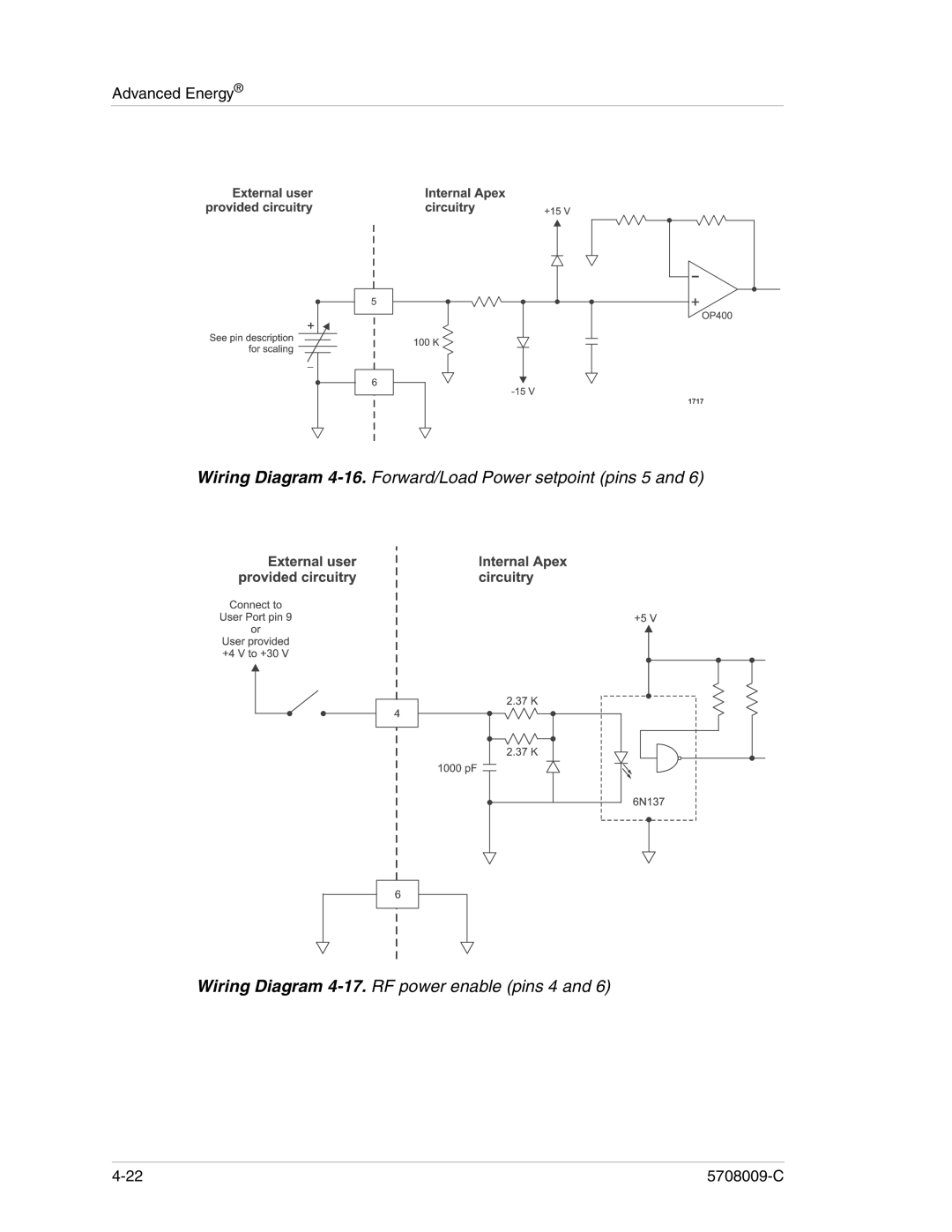 Apex Digital 5708009-C manual Advanced Energy 