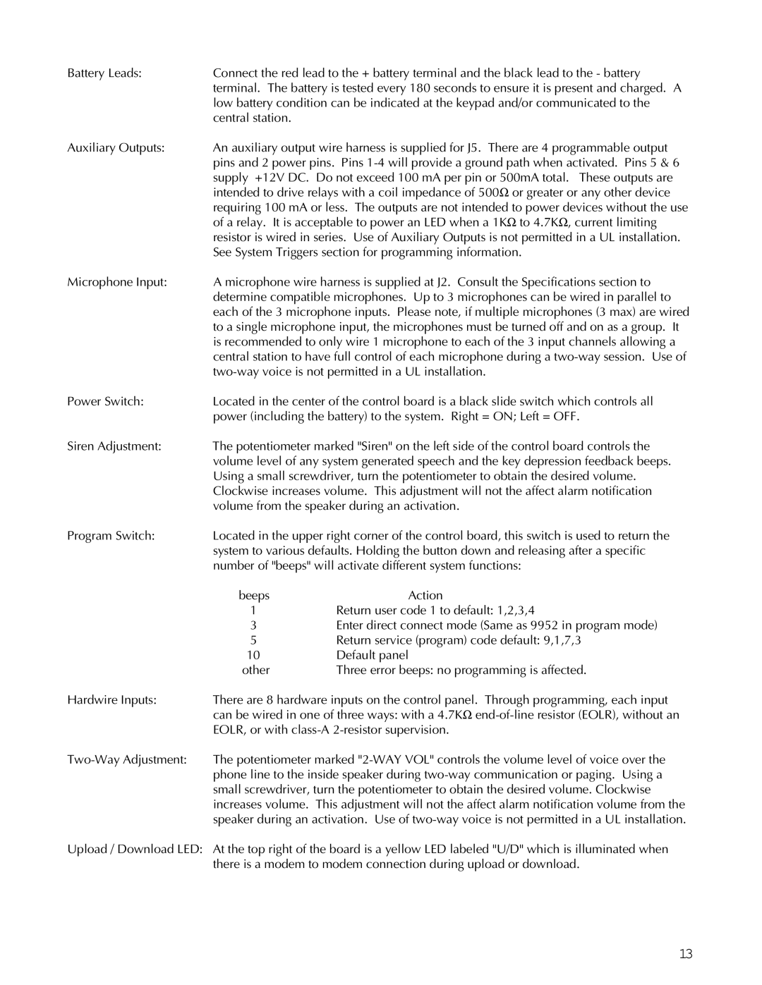 Apex Digital K1106 installation instructions Action 