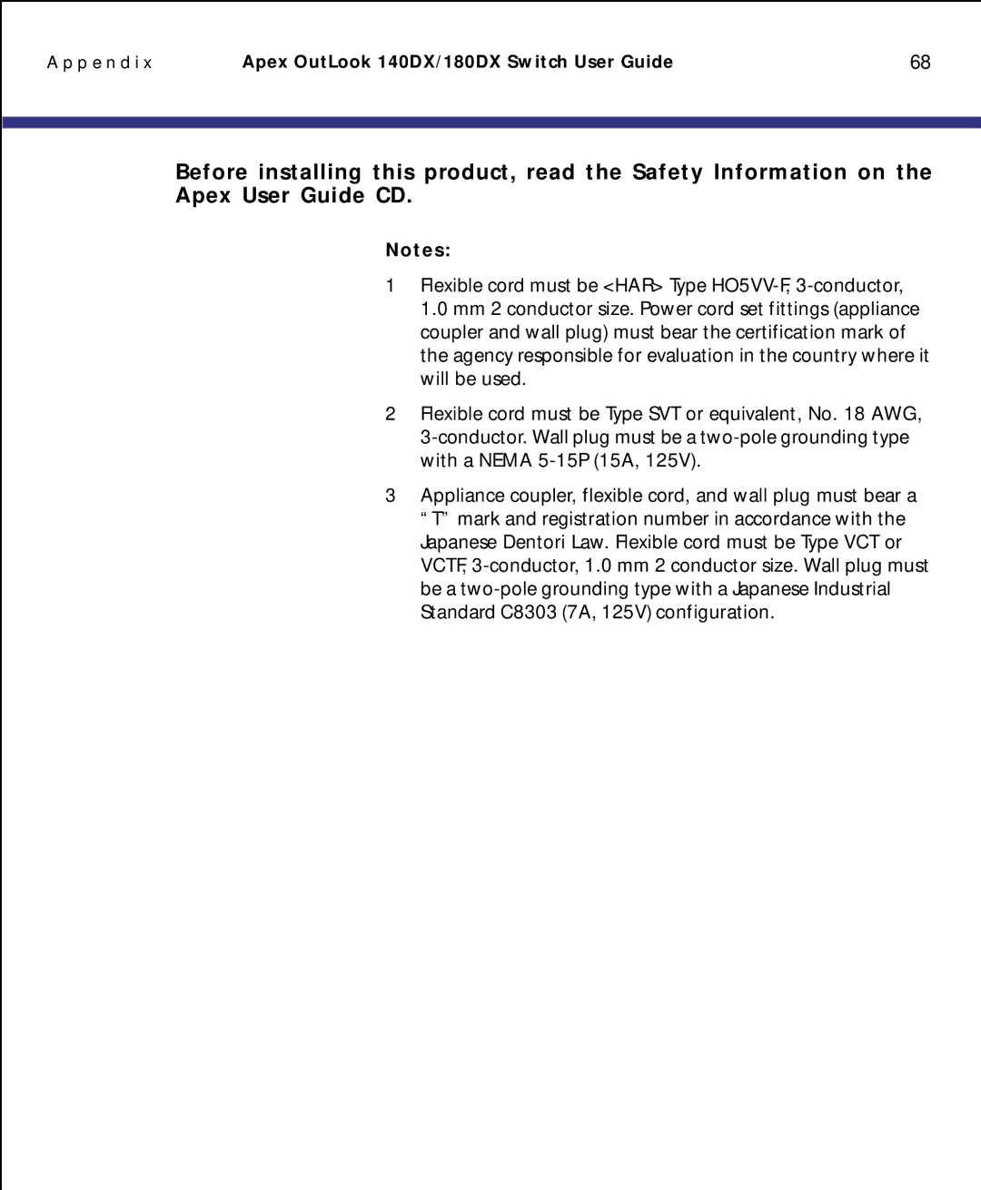 Apex Digital model 140DX manual Apex OutLook 140DX/180DX Switch User Guide 