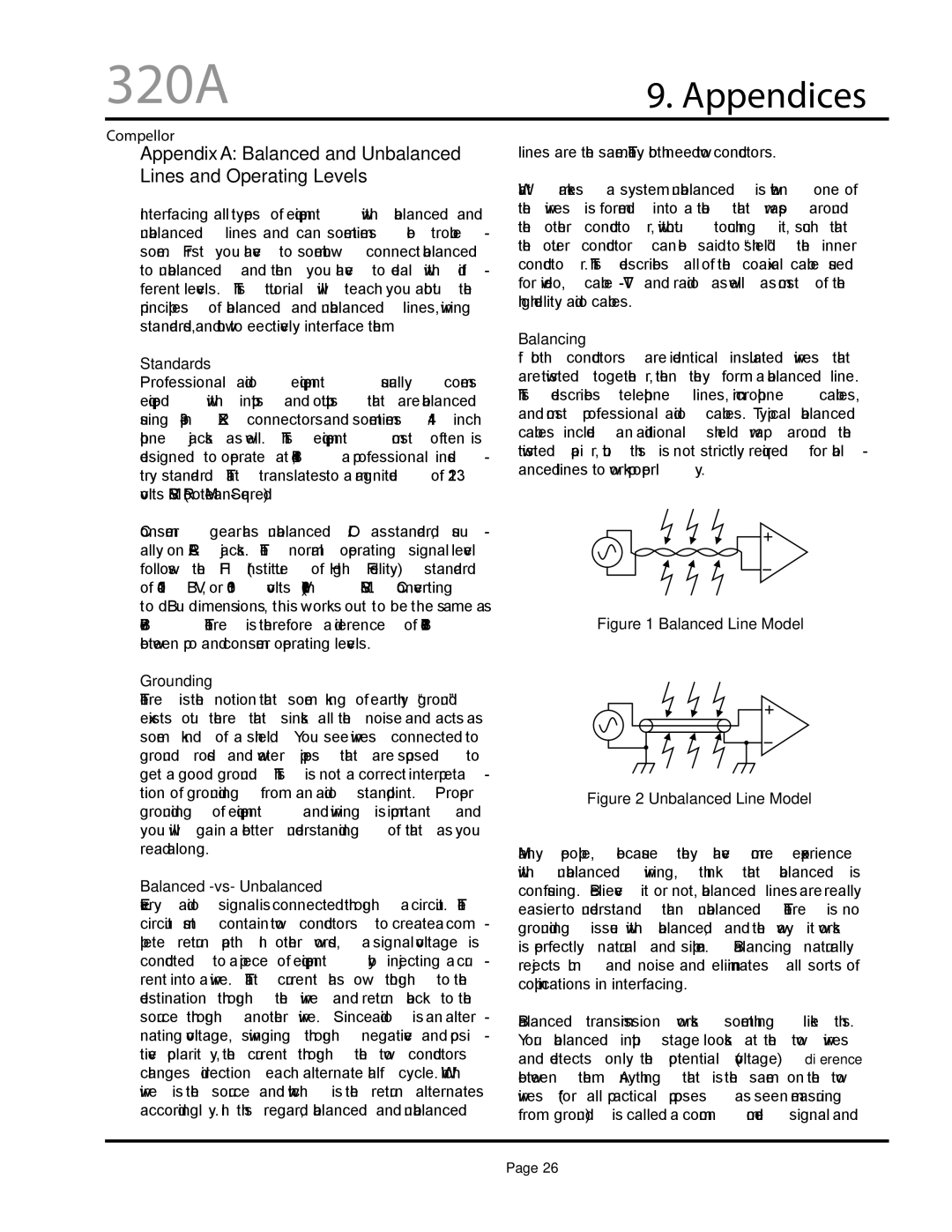 Aphex Systems 320A owner manual Appendices 