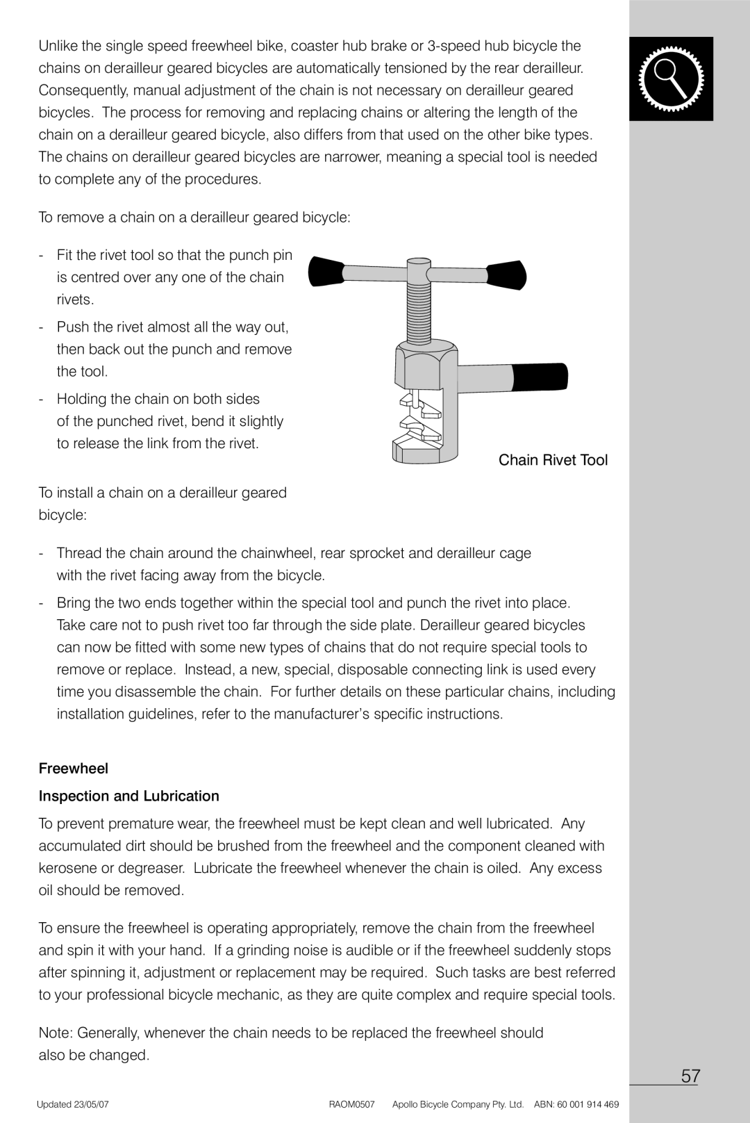 Apollo Radius manual Updated 23/05/07 RAOM0507 