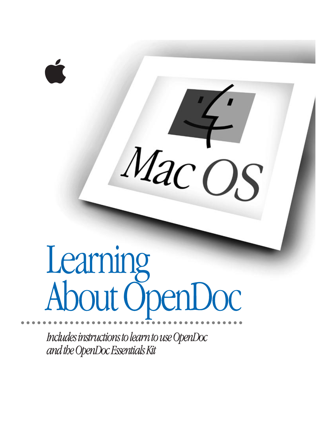 Apple U96511-109B, 034-0048-B manual Learning, About OpenDoc 