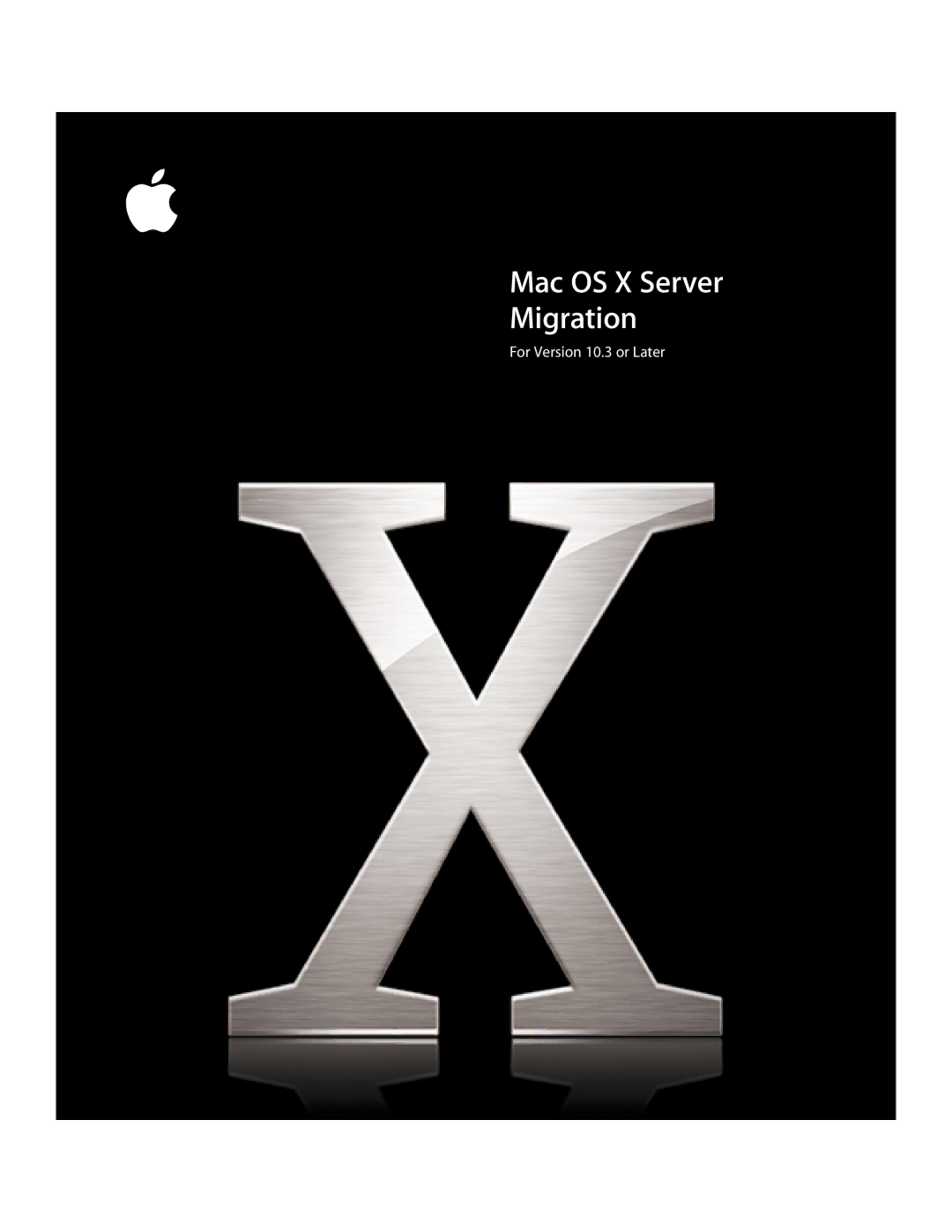 Apple 034-2344 manual Mac OS X Server Migration 