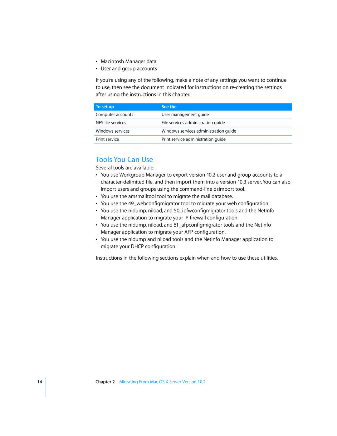 Apple 034-2344 manual Tools You Can Use, To set up See 