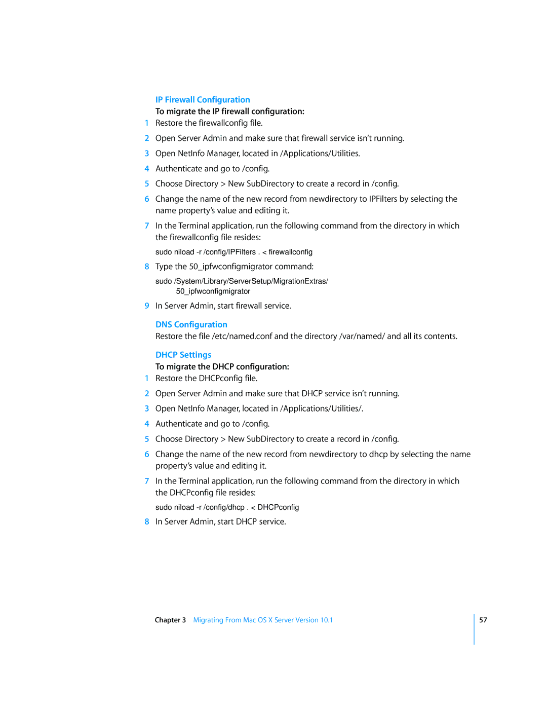 Apple 034-2344 manual IP Firewall Configuration 