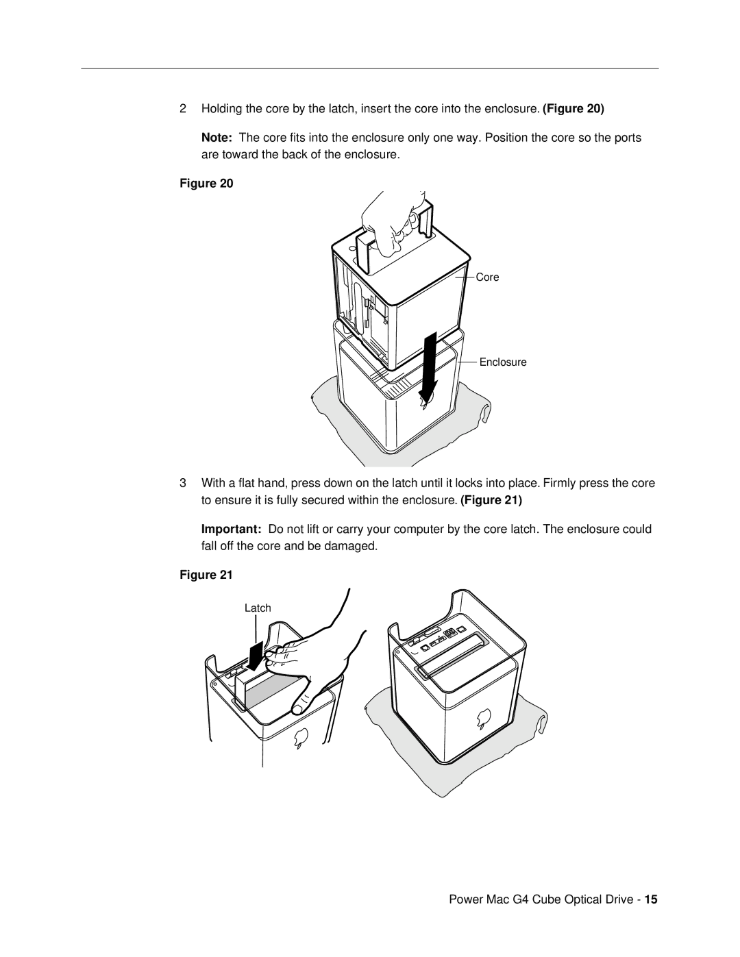 Apple 073-0841 warranty Core Enclosure 