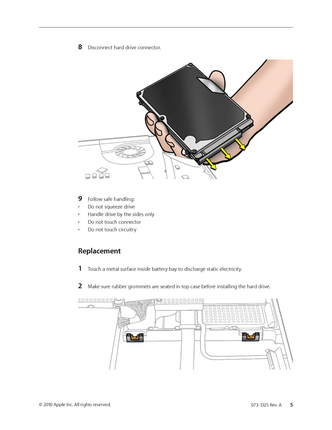 Apple 073-1325 warranty Replacement 