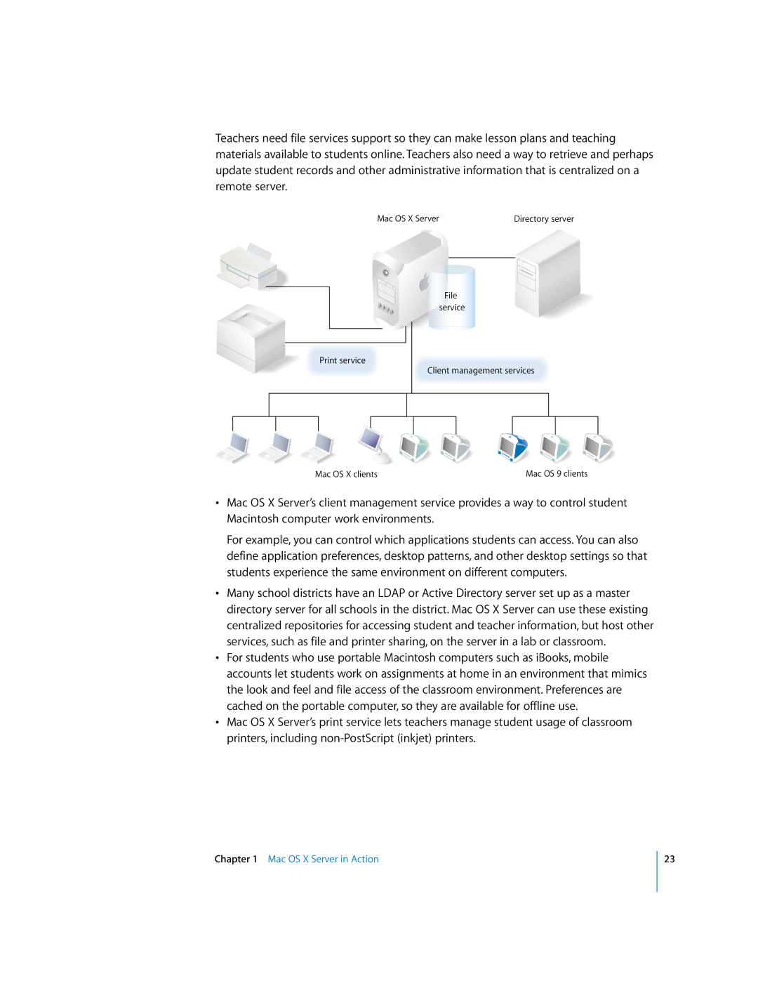 Apple 10.3 manual Directory server 