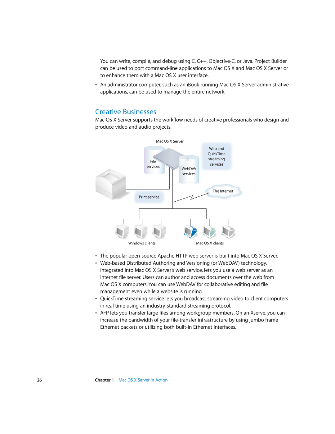 Apple 10.3 manual Creative Businesses 