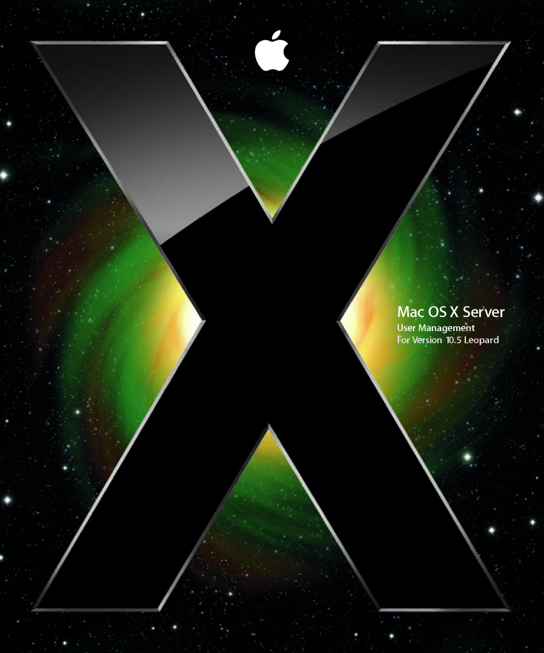 Apple 10.5 Leapard manual Mac OS X Server 