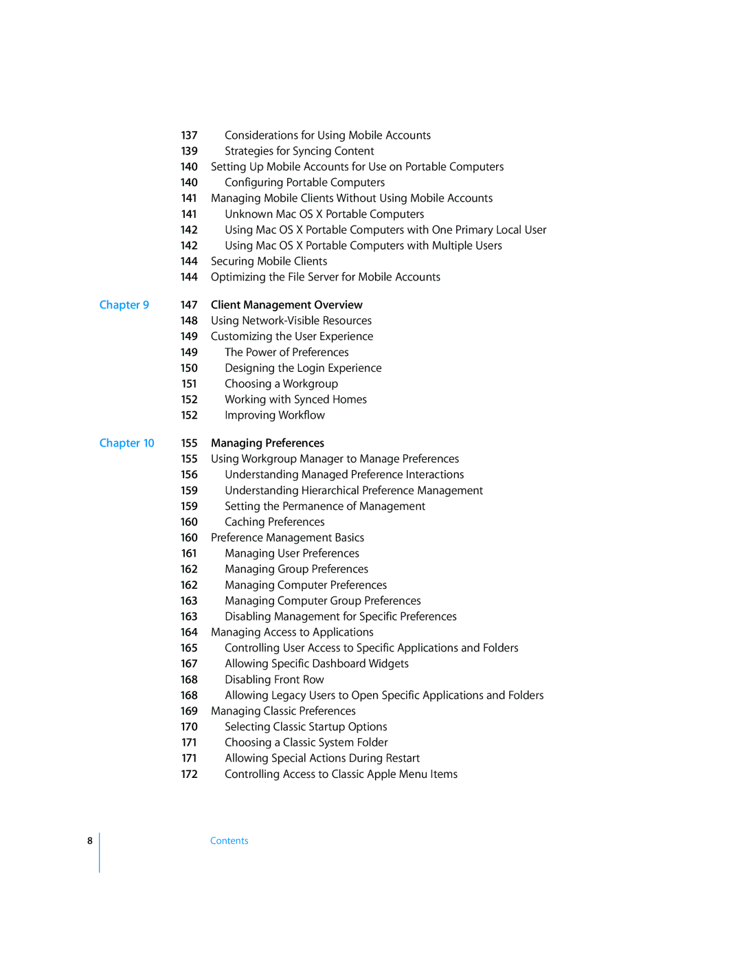 Apple 10.5 Leapard manual Chapter 