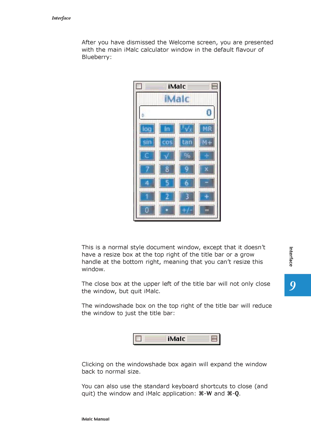 Apple 1.1.2 manual Interface 