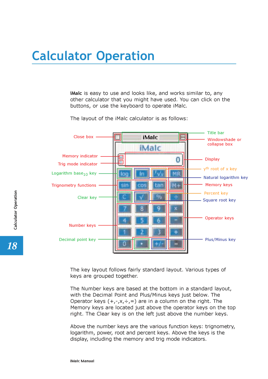 Apple 1.1.2 manual Calculator Operation 