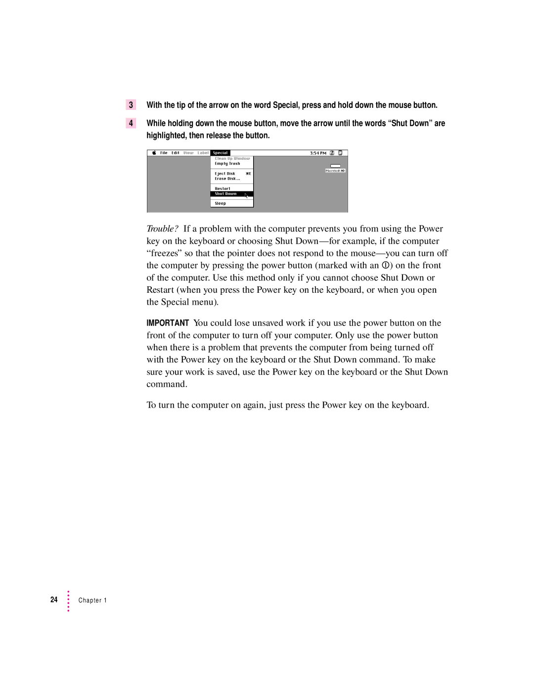 Apple 120 Series user manual Chapter 