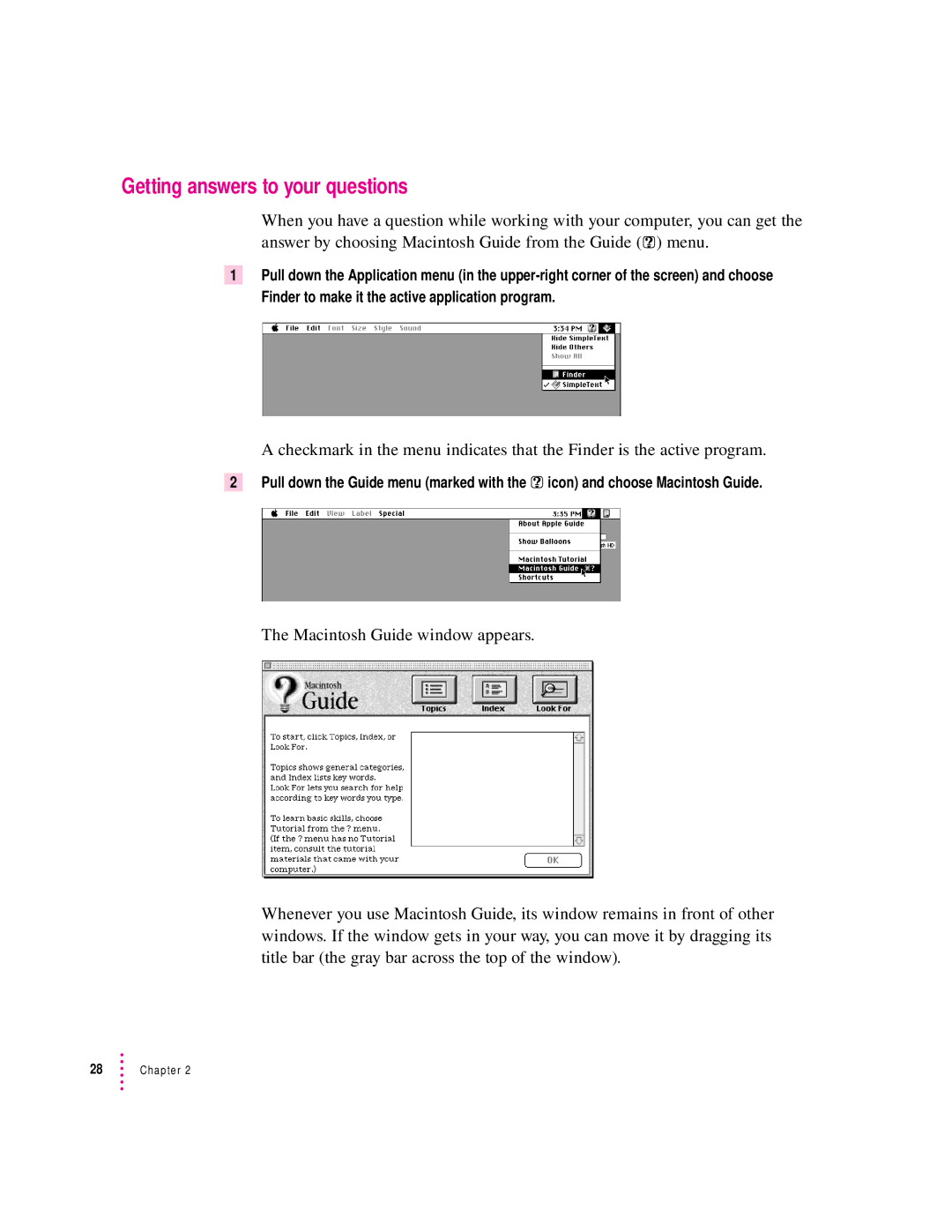 Apple 120 Series user manual Getting answers to your questions 