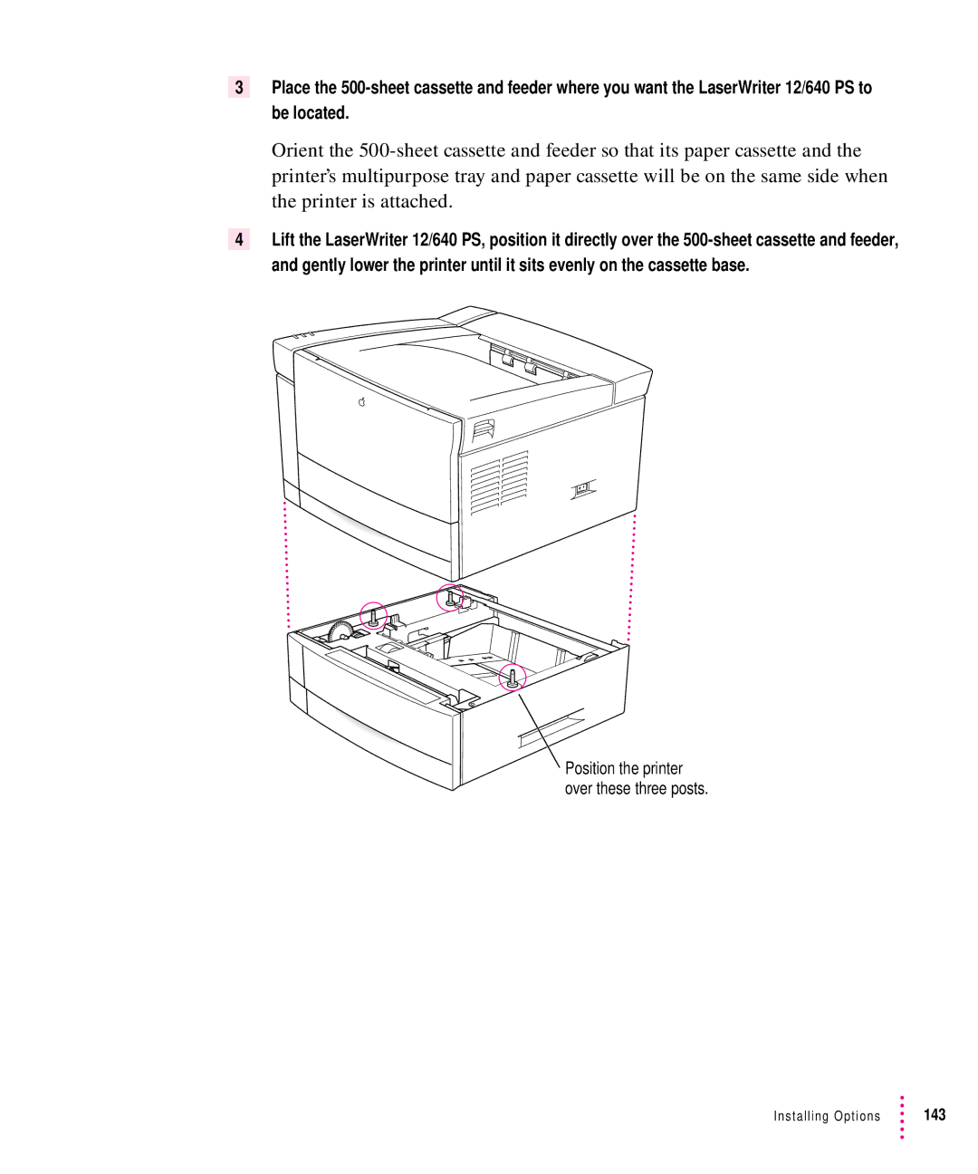 Apple 12/640PS manual 143 