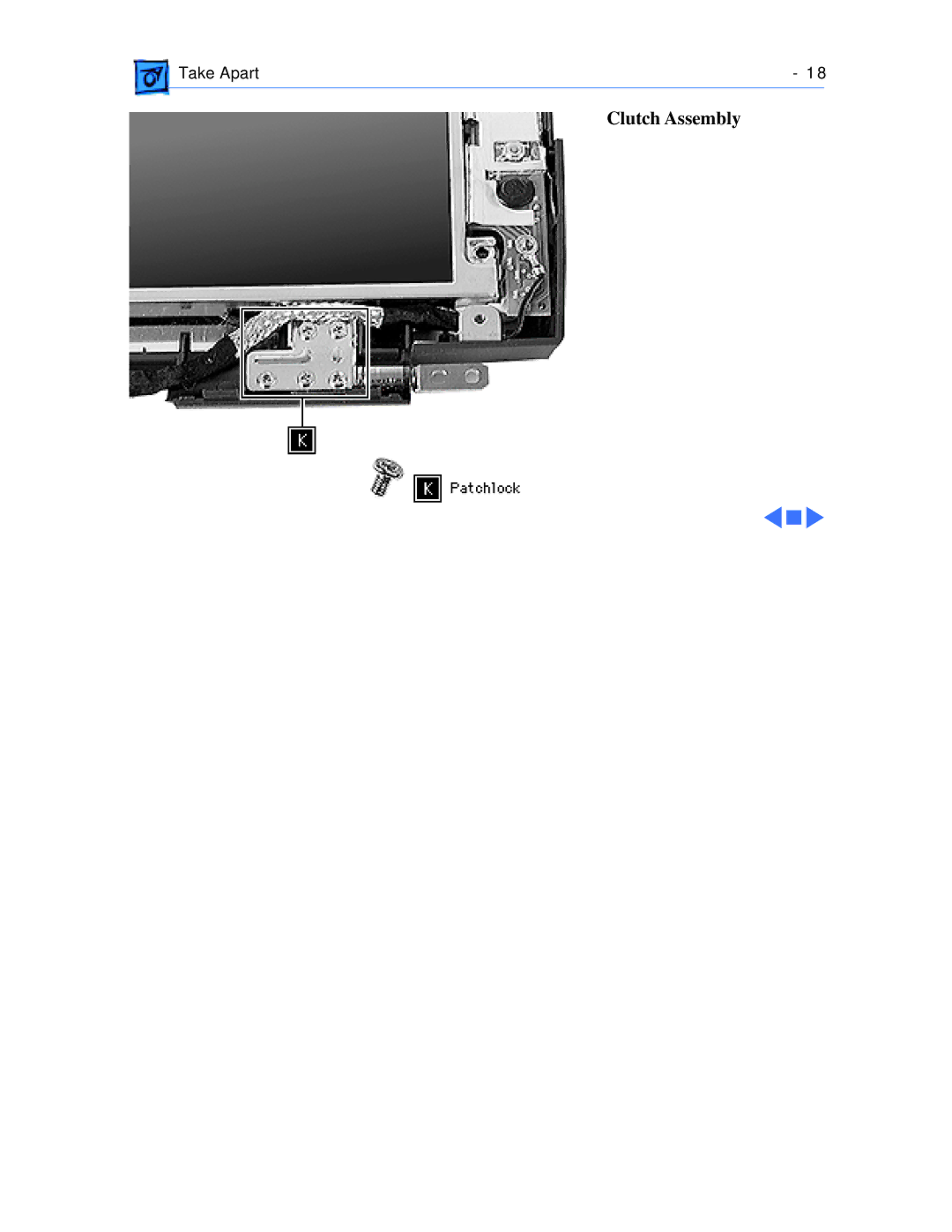 Apple 1400C/166, 1400CS/117, 1400CS/166, 1400CS/133, 1400C/133, 1400C/117 manual Clutch Assembly 