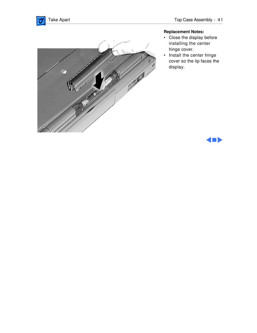 Apple 1400CS/133, 1400CS/117, 1400CS/166, 1400C/166, 1400C/133, 1400C/117 manual Replacement Notes 